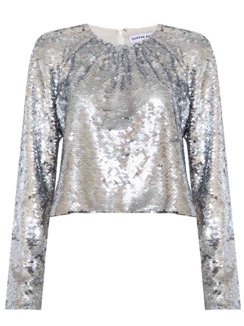 HUNTER BELL SILVER
SEQUINS LIBBY TOP - SIZE
SMALL - Picture 2 of 8